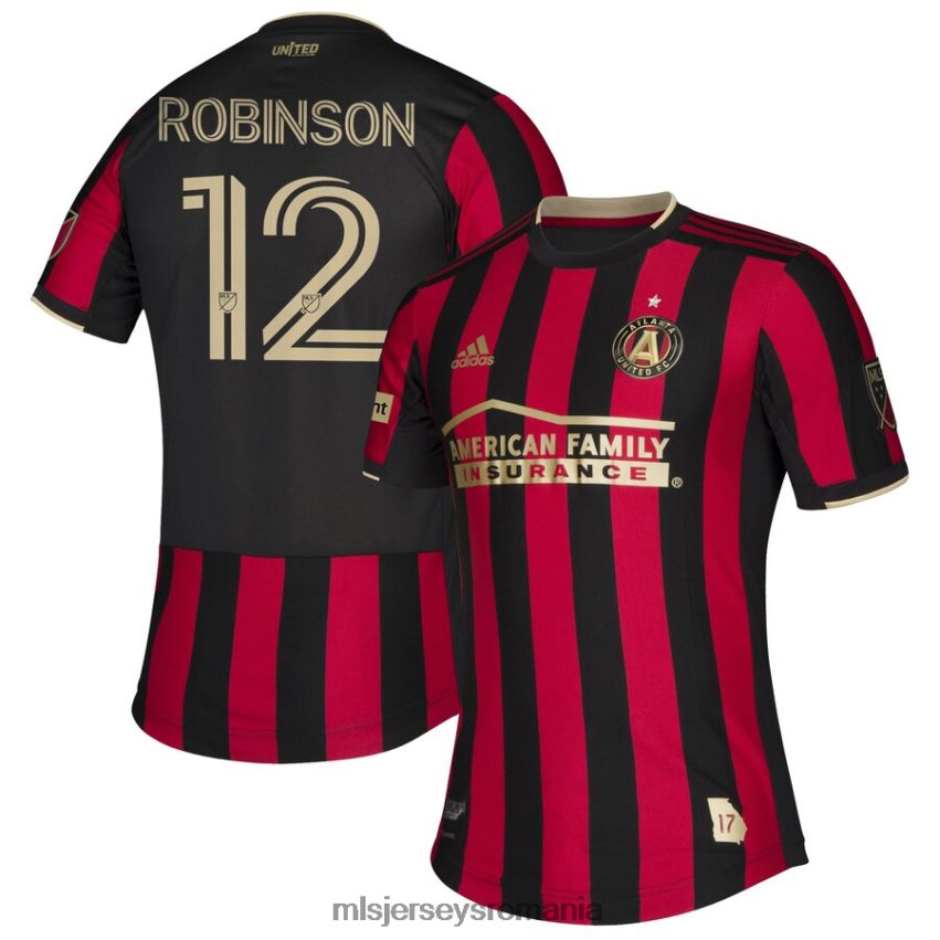 MLS Jerseys tricoubărbați Atlanta United Fc Miles Robinson Tricou roșu adidas 2020 Star and Stripes Authentic 6R82NH1409