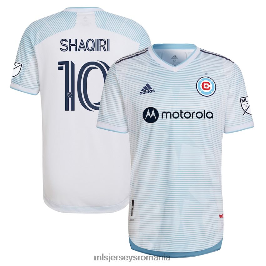 MLS Jerseys tricoubărbați Chicago Fire adidas alb 2022 lakefront kit tricou de jucător autentic 6R82NH1347