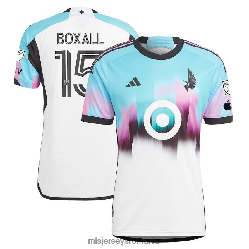 MLS Jerseys tricoubărbați minnesota united fc michael boxall adidas alb 2023 kit luminile nordice tricou autentic 6R82NH471