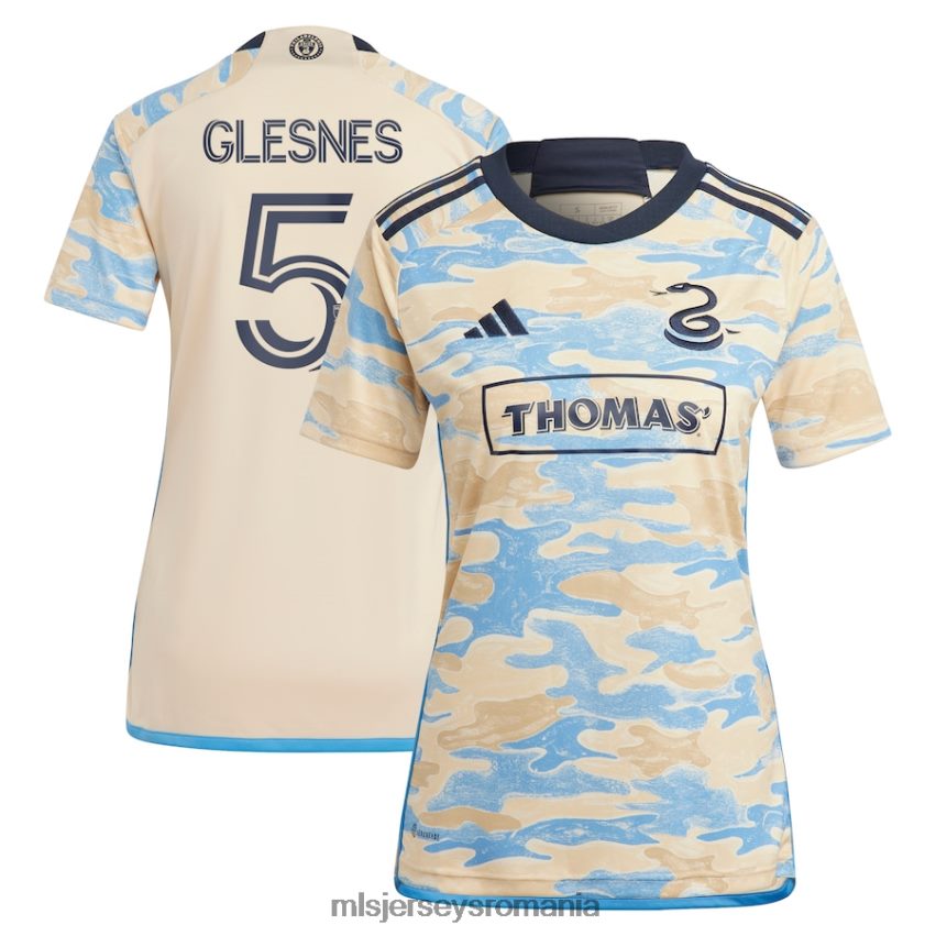 MLS Jerseys tricoufemei philadelphia union jakob glesnes adidas bronz 2023 pentru tricoul philly replica 6R82NH1303